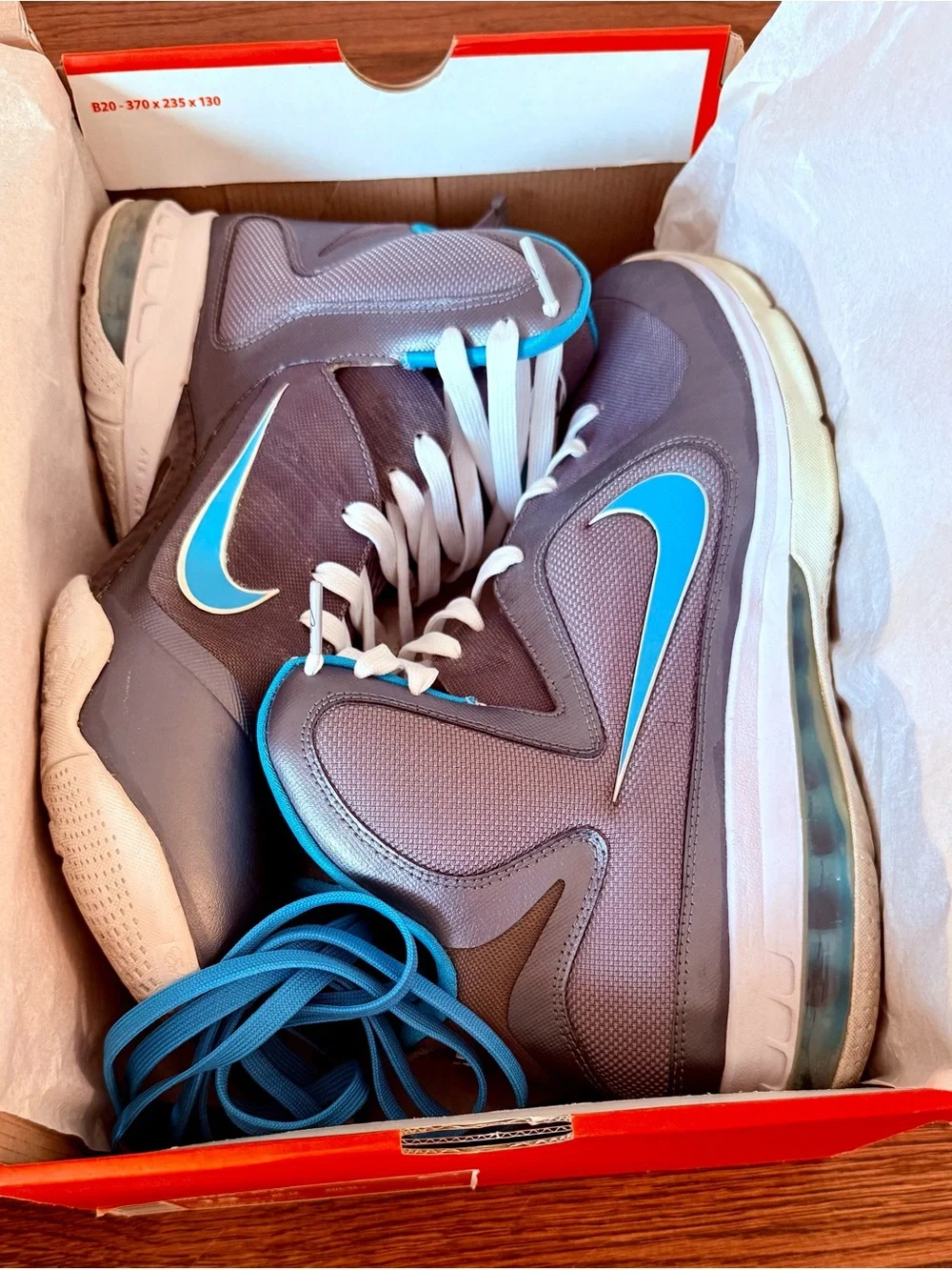 Nike Air Max+ 2013 NikeID Custom NYC Size 13.5 OG Box Extra Laces